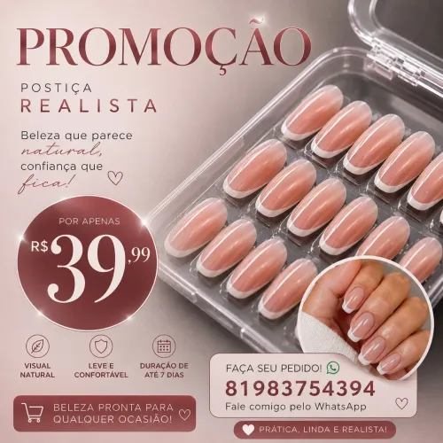 Postiça realista