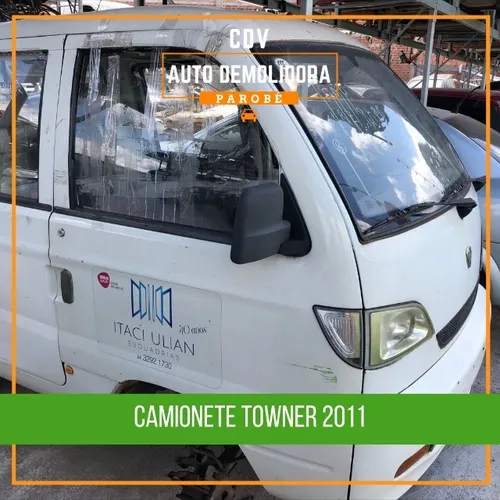 Sucata Camionete Towner 2011 para venda de peças!