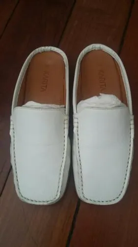 Mocassim Mule de Couro