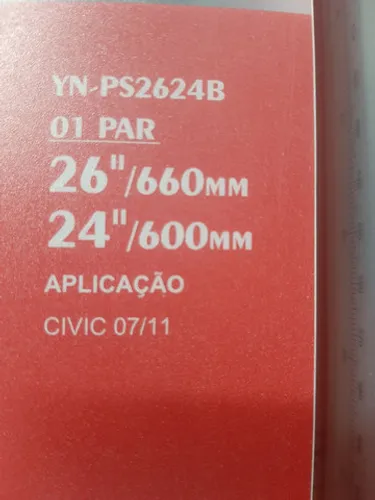 Palheta específica civic 07 /11