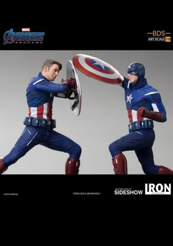 Diorama Captain America Iron Studios Avengers Endgame
