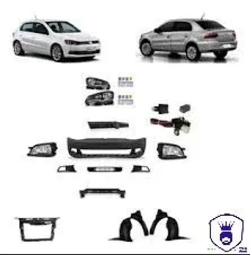 Frente completa para o Gol e Voyage G6 