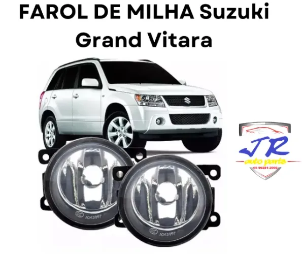 Par Farol De Milha Suzuki Grand Vitara 2008 2009 2010 2011