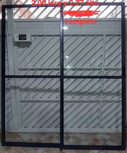 Porta balcão linha gold cinza escuro Black Friday