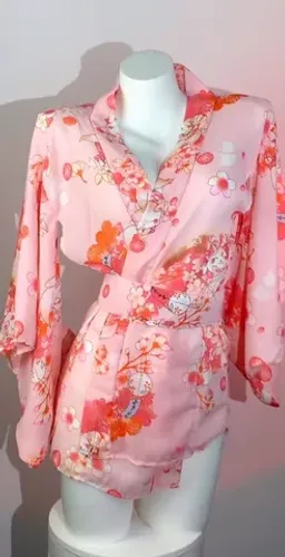 Roupa gueixa japonesa 