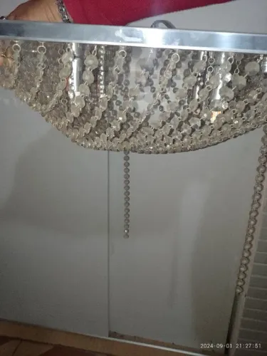 Lustre de cristal 45cm x 45cm