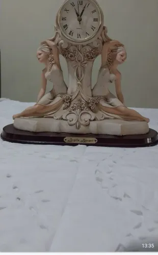 Relógio de Mesa Decorativo Ângelo Armani
