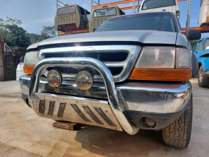 Parachoque Dianteiro Cromado Ranger Xlt 1997 Ate 2004 Parachoque Ranger Cromado