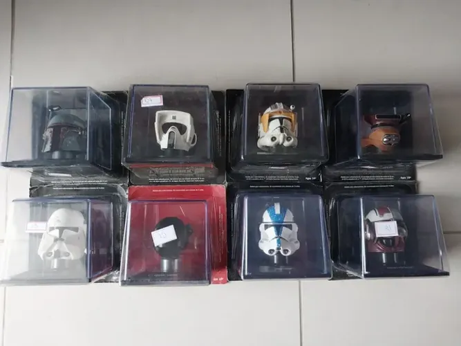 Capacetes Star Wars DeAgostini - lacrados