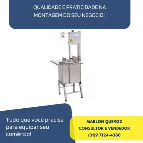 Serra Fita Inox Beccaro com Pé