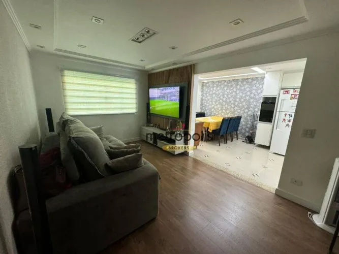 Sobrado à venda, 137 m² por R$ 745.000,00 - Parque das Nações - Santo André/SP
