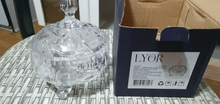 Bomboniere de Cristal Lyor