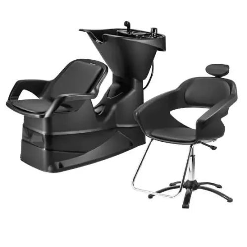 Lavabo e cadeira para cabeleireira(o)