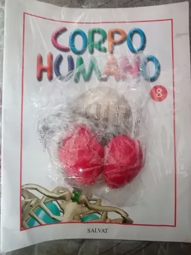 Corpo humano salvat fascículo 8 com peças 