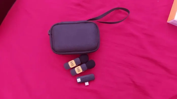 Microfone de lapela sem fio