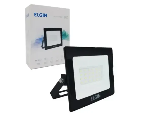 Refletor LEd 30W holofote Branco FRIO ip 65 Bivolt