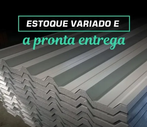 Telha sanduíche/termoacústica - conforto e praticidade na sua obra!