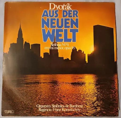 Raríssimo Disco Vinil - Dvorak Aus Der Neuen Welt -Sinfonia nº9 Op.95 Orquestra de Bamberg