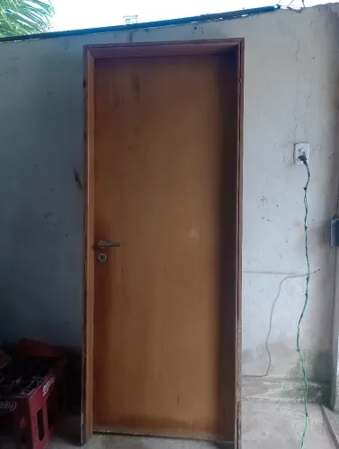 Porta semi oca completa de 80cm