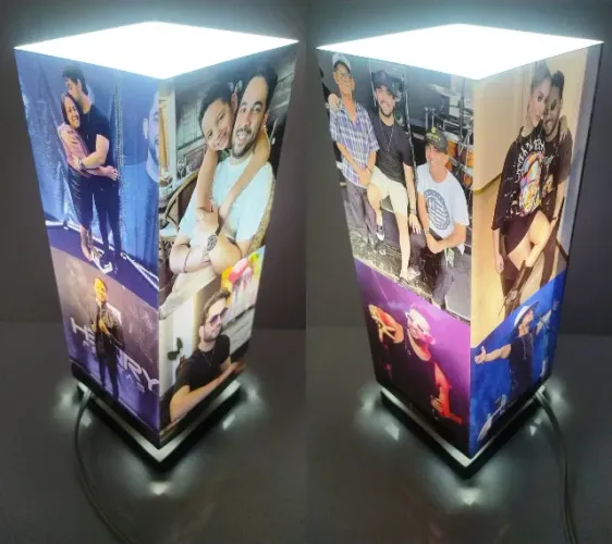 Abajur Personalizado com Fotos!