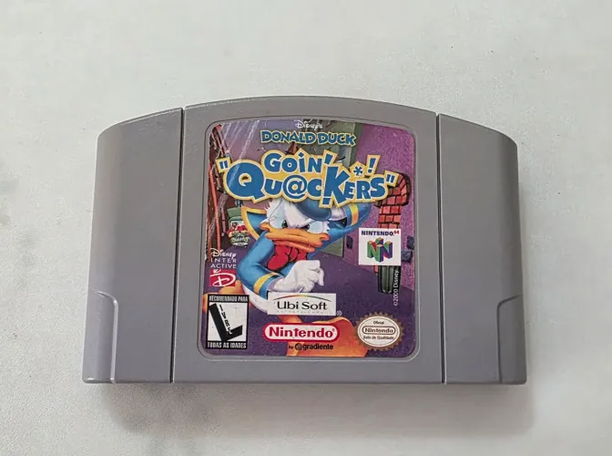 Donald Duck Goins' Quackers Original Nintendo 64