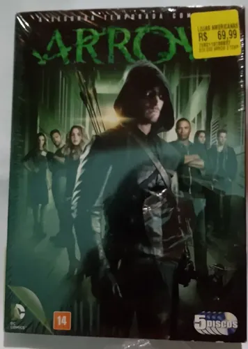 Arrow - 2 temporada completa Box DVD Original e Lacrada de Fábrica DUBLADA