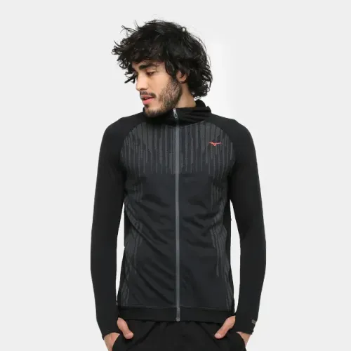 Jaqueta Mizuno Run Knit Bt Masculina