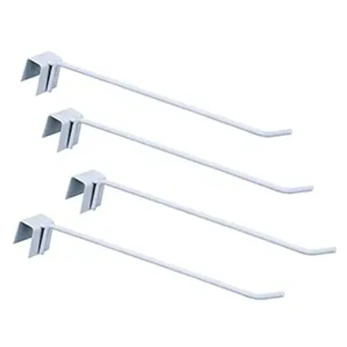 Gancho de barra para gôndola reforçado de 30cm - Seminovo