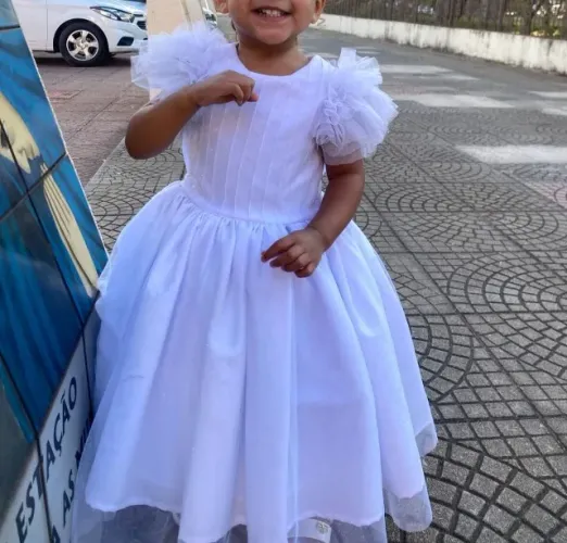 Vestido de festa infantil
