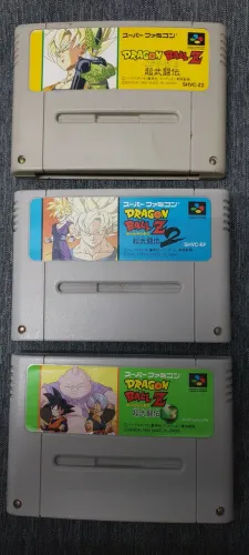 Dragon Ball Z - Super Famicom -  Coleção Completa