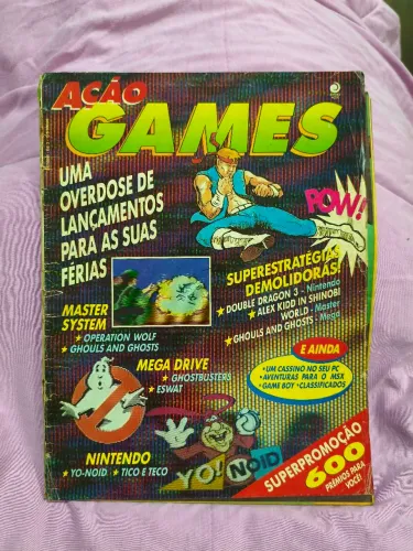 Revista Ação Games número 2 (com detalhes)