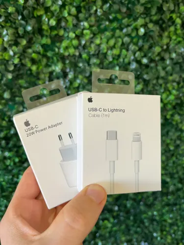 Kit Carregador para iPhone 20W Turbo