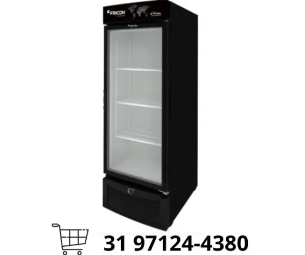 Freezer Fricon 560 Litros Porta de Vidro Novo