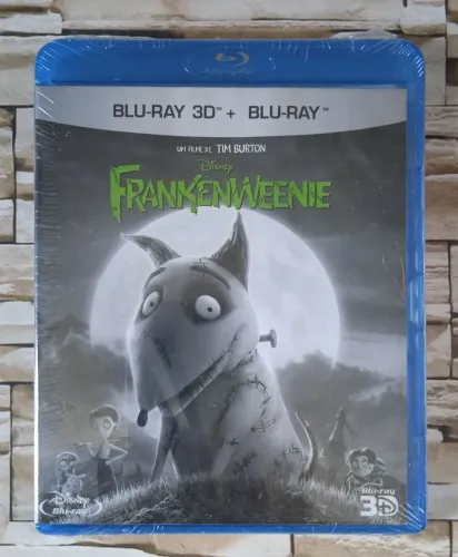 Blu-ray Frankenweenie, de Tim Burton. Da Disney Blu-ray 3D + Blu-Ray. 