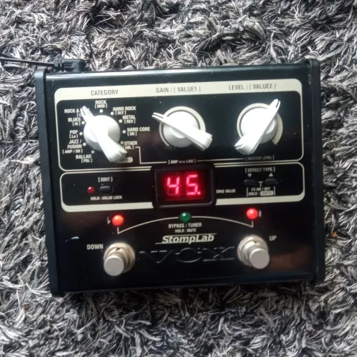 Pedal Vox Stomp Lab IG em Estado de Novo 