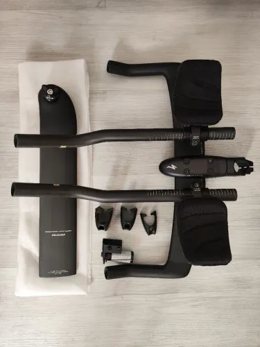 Guidão Specialized Aerobar Carbono e Mesa Aero 420mm