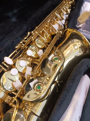 Sax Alto Lade Designed By USA Original Novo Lacrado Dourado Pronta Entrega Black Friday 