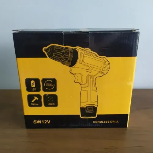 Parafusadeira/Furadeira a Bateria 12V