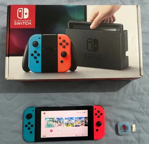 Nintendo Switch V1 desbloqueado 256GB