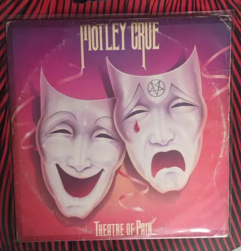Vinil Motley Crue - Theatre of Pain - LP original de 1985