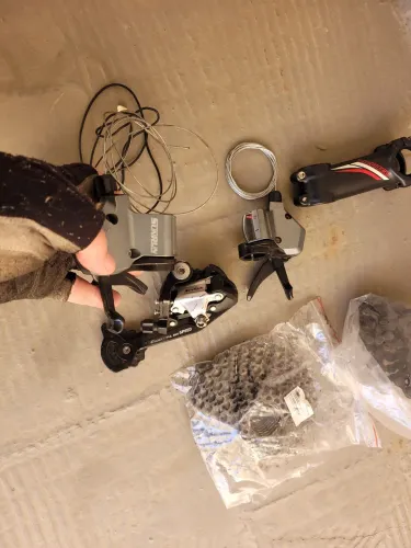 Kit de peças para bicicleta - Sunrun 