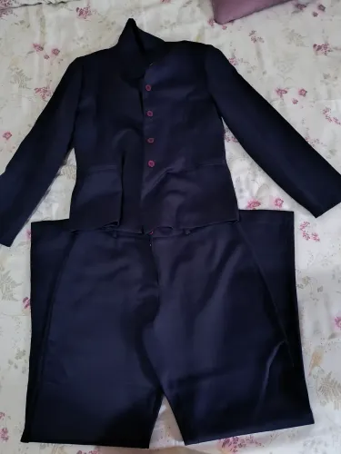 Conjunto Social Feminino roxo 