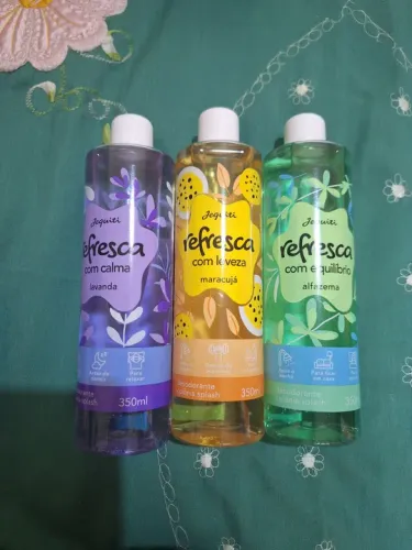 Kit Desodorantes Colônia Splash Jequiti Refresca - 3 unidades