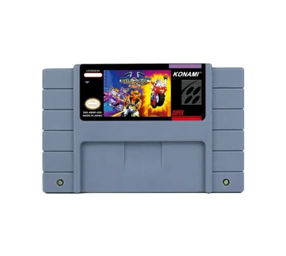 Jogo fita Super Nintendo - Biker Mice From Mars ( esquadrão Marte) repro. Snes