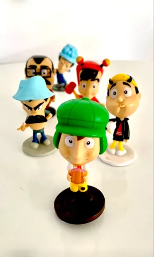 Bonecos Chaves - Coleção Bobs - Chapolin Kiko Madruga Chespirito Sbt  
