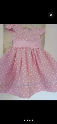 Vestido Minnie Rosa