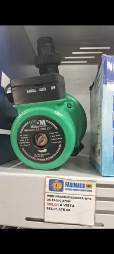 BOMBA PRESSURIZADORA 270W MON 127V WDM