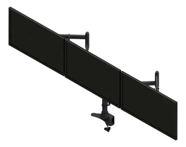 Suporte Articulado para 3 Monitores 24/25 pol