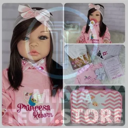 Bonecas Reborn Princesa Semi Realistas - Perfeição em Detalhes!