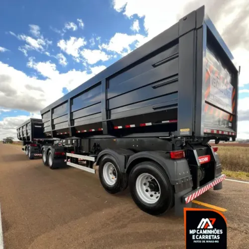 Rodocaçamba Facchini 0km Dolly Rebaixado Pronta Entrega